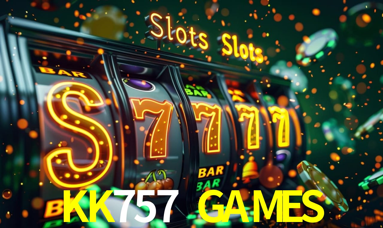 Aplicativo móvel KK757 GAMES para iOS e Android