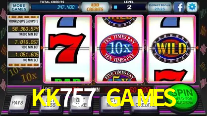 KK757 GAMES login — painel de entrada no app oficial